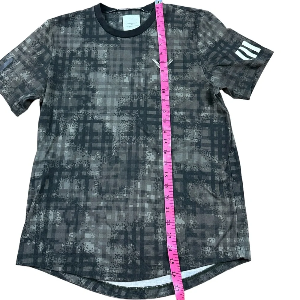 ADIDAS: White Engineering Camo Graphic T-Shirt - Size Small